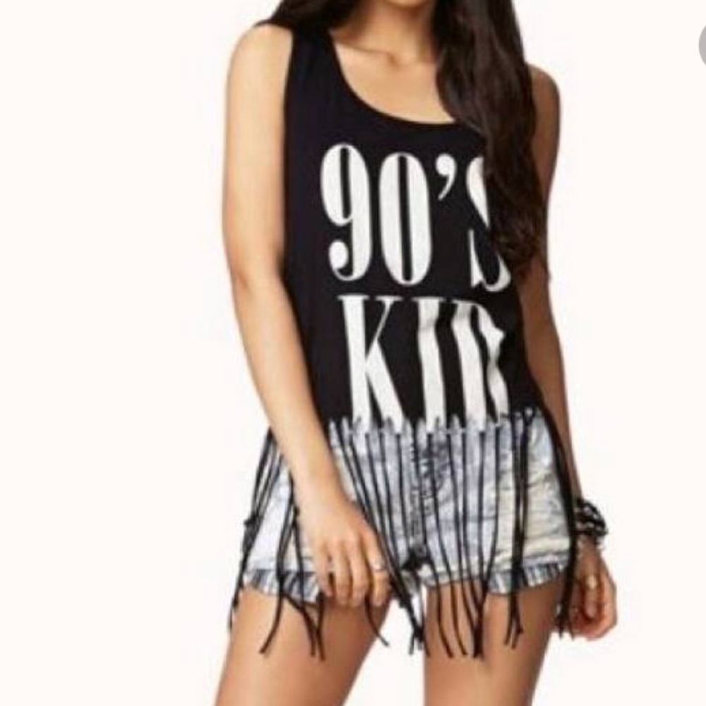90’s Kid Fringe Top